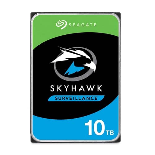 Disco Interno HDD SEAGATE Skyhawk 10TB 3.5" SATA 3.0 7200rpm