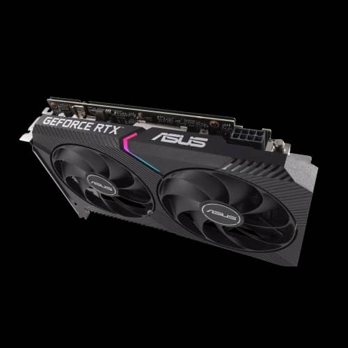 Placa GeForce DUAL RTX 3060 O12G V2 LHR