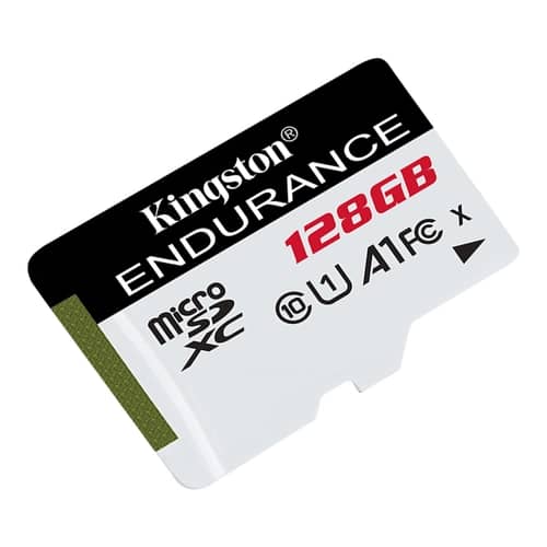 Tarjeta de Memoria KINGSTON High Endurance MicroSDXC 128GB UHS-I U1 V10 A1  95MB/s