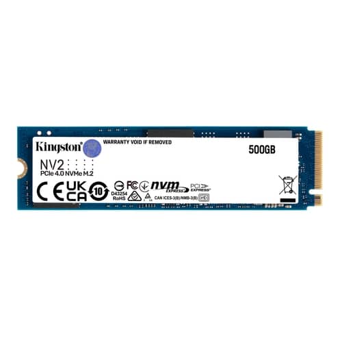 Disco SSD 500GB NV2 M.2 2280 PCIe NVMe 2100MB/s