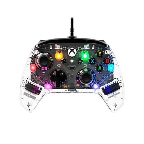 Control HyperX Clutch - RGB - Xbox -(Transparente)