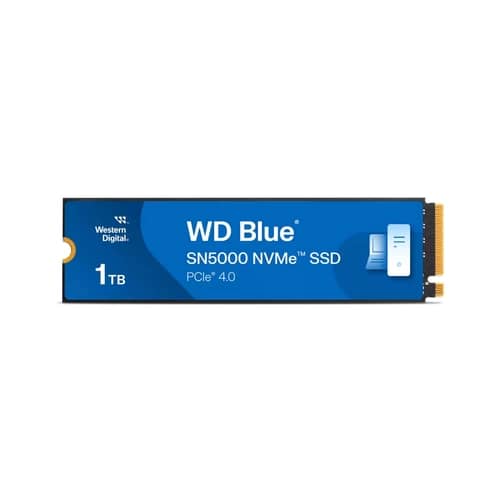 Disco SSD Western Digital 1T Blue SN5000 NVME 5,150MB/s Gen4