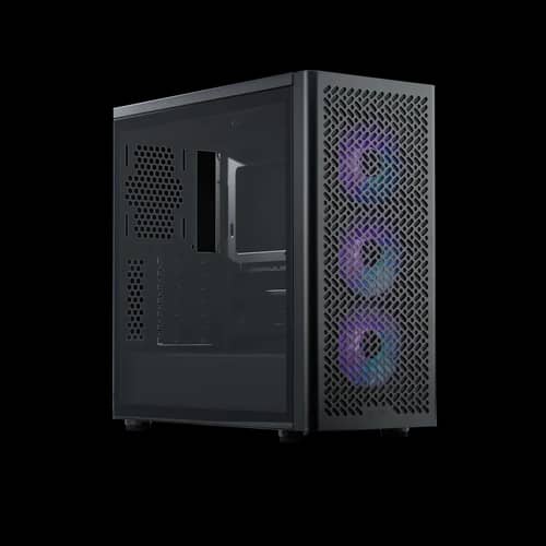 Gabinete Cooler Master Elite 502 Black 3 Fans ARGB s/fuente