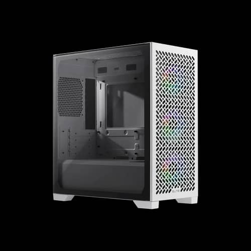 Gabinete Cooler Master Elite 302 White 3 fans ARGB s/fuente