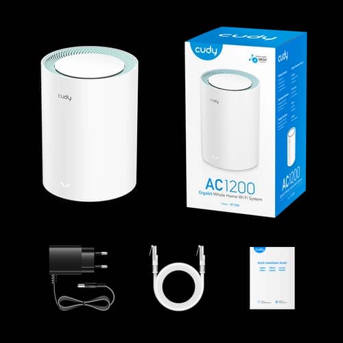 Router Mesh Cudy AC1200 Gigabit 3 pack