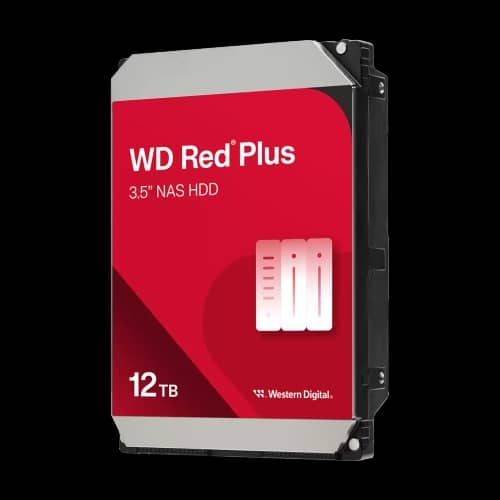 Disco duro interno WD 12TB 3.5" Red SATA 512MB 7200RPM