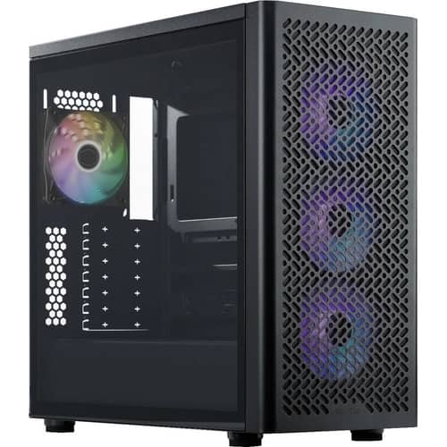 Gabinete Cooler Master Elite 502 Black 4 Fans ARGB s/fuente