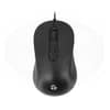 Mouse Teros TE-1229S Óptico USB 2000 DPI 4 Botones Negro