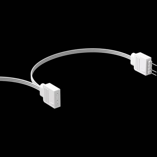 Kit de ventiladores CORSAIR PWM de 120 mm RS120 ARGB x3 blanco