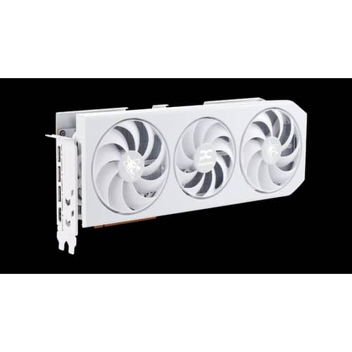 Placa Powercolor Hellhound Spectral White  AMD Radeon  RX 9070 XT 16GB GDDR6