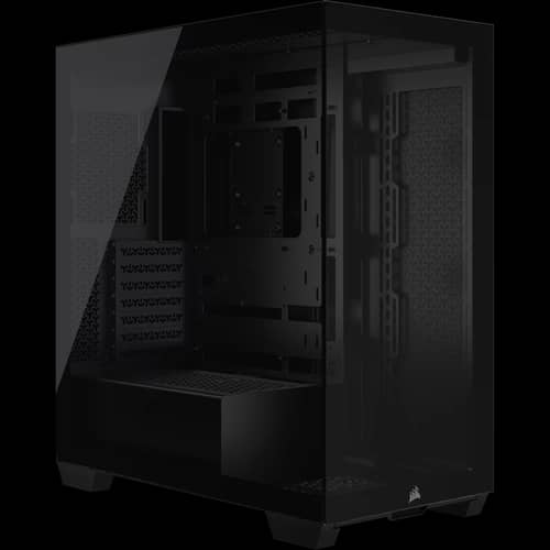 Gabinete CORSAIR 3500X Mid-Tower PC negro
