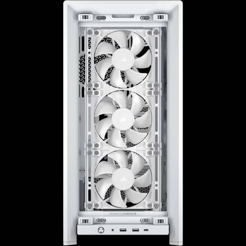 Gabinete CORSAIR semitorre modular FRAME 4000D RS blanco