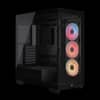 Gabinete CORSAIR semitorre 3500X LX-R RGB iCUE LINK negro