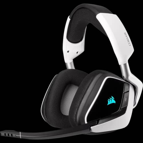 Auriculares gaming CORSAIR VOID RGB ELITE Wireless 7.1 blanco