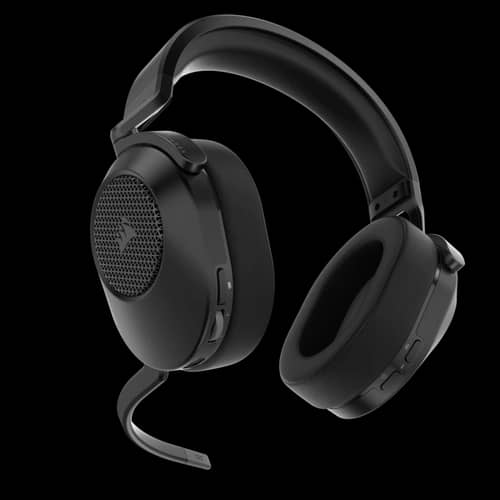 Auriculares gaming cable CORSAIR HS65 Wireless carbón