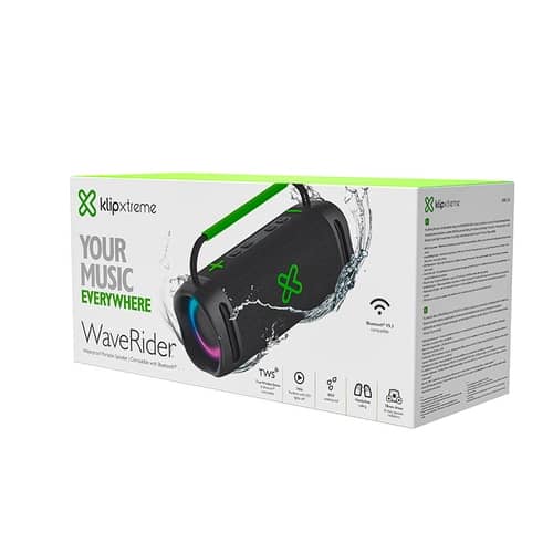 Parlante Klip Xtreme, Bluetooth, 40w, 74hs, IPX7, Micro Sd,