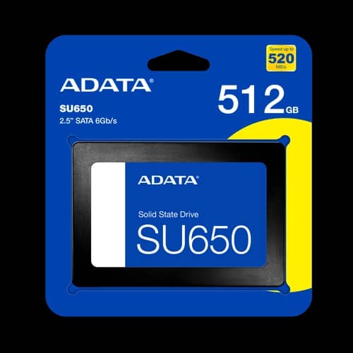Disco SSD ADATA SU650 512GB 2.5" SATA 3.0