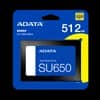 Disco SSD ADATA SU650 512GB 2.5" SATA 3.0