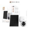Camara Nexxt  int PTZ con panel solar Wi-Fi para exter