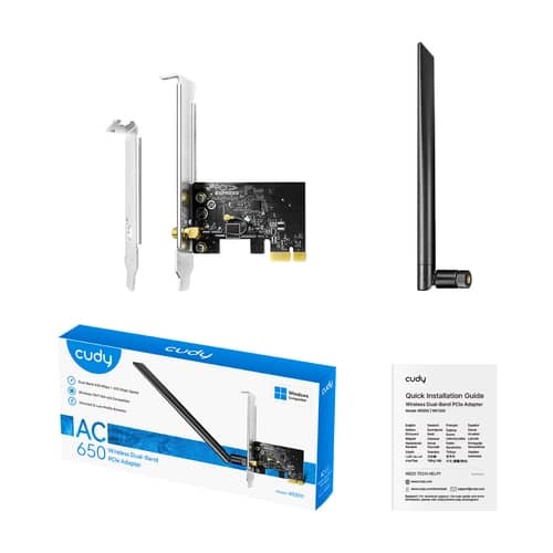 Placa de Red Cudy AC650 Dual Band