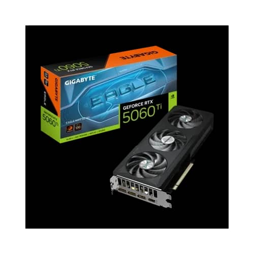 Placa de Video GIGABYTE NVIDIA GeForce RTX 5060 Ti EAGLE MAX OC 8G