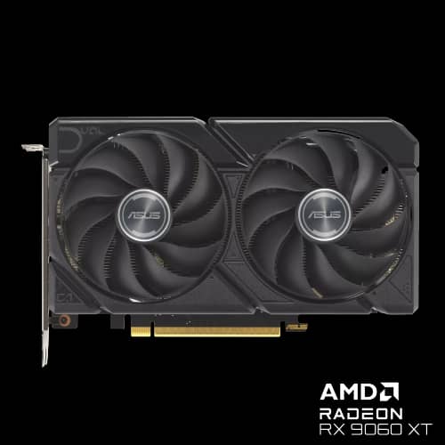 Placa de Video ASUS AMD Radeon DUAL RX9060XT 16GB