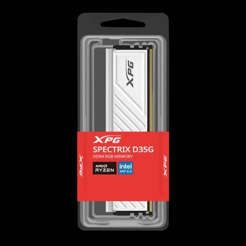 Memoria Ram UDIMM ADATA XPG SPECTRIX D35G 8GB DDR4 3200 WHITE RGB CL16 1.35V