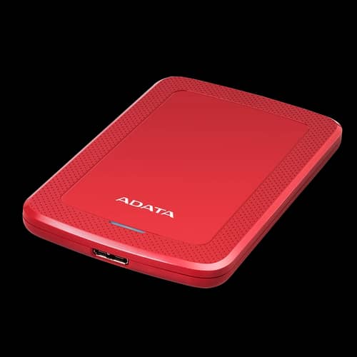 Disco Externo HDD ADATA AHV300 1TB Red USB 3.2