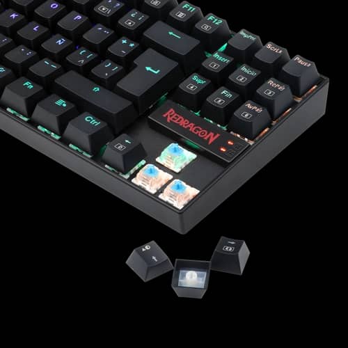 Teclado Redragon Kumara K552 RGB Negro