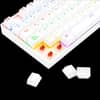 Teclado Redragon Kumara 2 K552 Rainbow Blanco