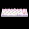 Teclado Redragon Kumara 2 K552 Rainbow Blanco