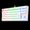 Teclado Redragon Kumara K552 RGB Blanco