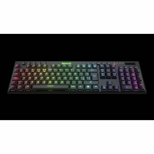 Teclado Inalámbrico Redragon Horus RGB K618 Negro