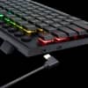 Teclado Redragon Horus RGB K619 Negro