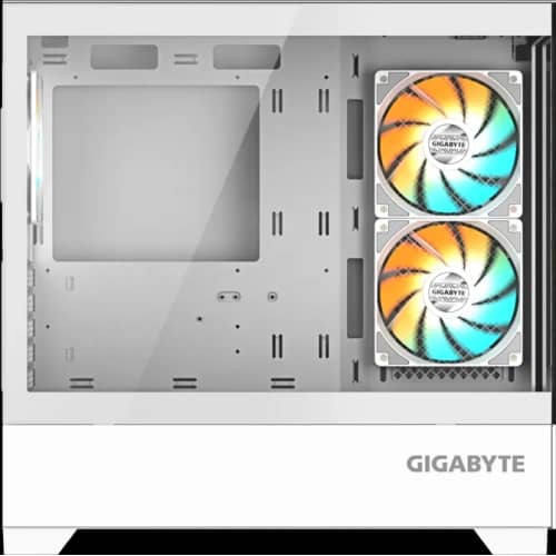 Gabinete GIGABYTE C201 PANORAMIC ICE BLANCO Mid Tower S/Fuente