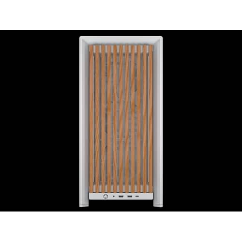 Gabinete CORSAIR FRAME 4000D RS Wood Mid-Tower, Blanco / Madera
