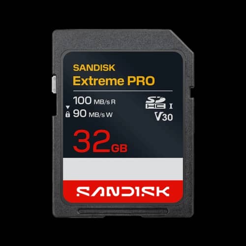 Tarjeta de Memoria SanDisk Extreme PRO SDHC 32GB UHS-I U3 V30 4K UHD 100MB/s