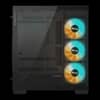 Gabinete GIGABYTE C500 PANORAMIC STEALTH Mid Tower S/Fuente Negro