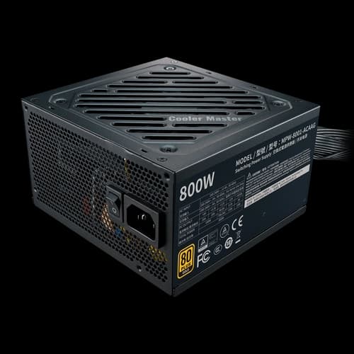Fuente COOLER MASTER G800 800W 80 Plus Gold ATX Fijo