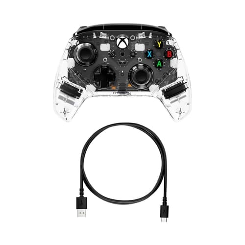 Control HyperX Clutch - RGB - Xbox -(Transparente)