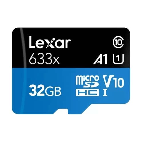 Tarjeta microSDXC Lexar  633x 32GB UHS-I C10