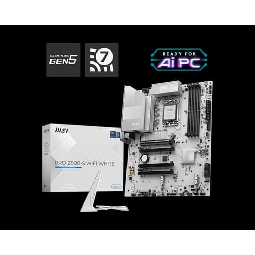 Motherboard MSI PRO Z890-S WIFI  WHITE LGA1851 DDR5
