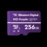 Tarjeta de Memoria WESTERN DIGITAL Purple MicroSDXC 256GB UHS-I U1 V10