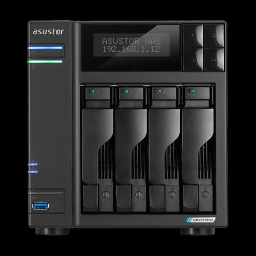 Asustor NAS Tower Lockerstor 4 Gen 2 AS6704T 4X3.5/2.5