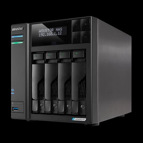 Asustor NAS Tower Lockerstor 4 Gen 3 AS6804T 4X3.5/2.5