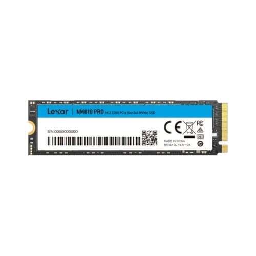 Disco Interno SSD LEXAR NM610 PRO 500GB M.2 NVMe