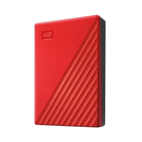 Disco duro portatil WD My Passport 4TB USB 3.2 Rojo
