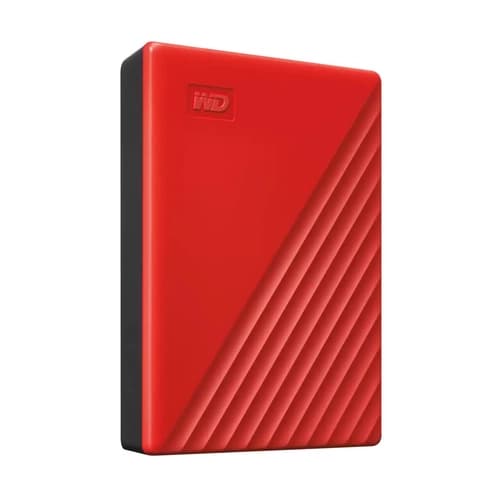 Disco duro portatil WD My Passport 4TB USB 3.2 Rojo