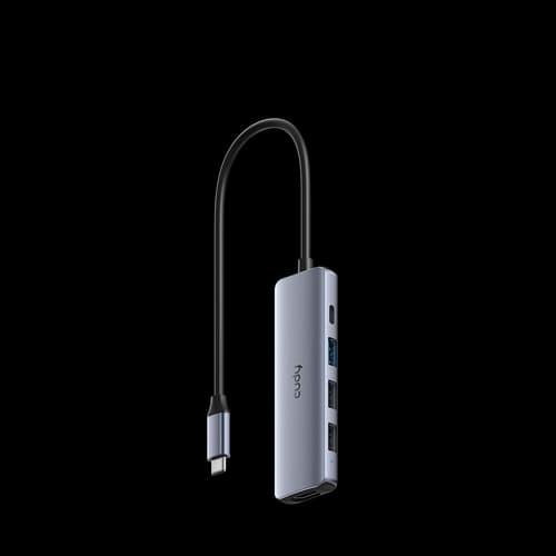 Hub Cudy 5 en 1 USB-C