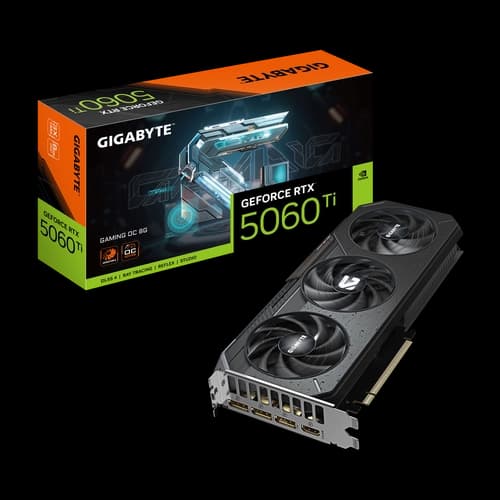 Placa de Video GIGABYTE GeForce RTX 5060 Ti GAMING OC 8G